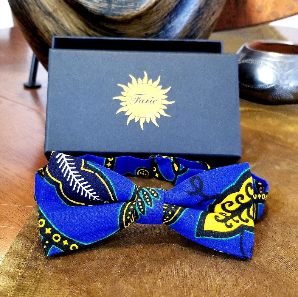 Simba Ankara Bow Tie
